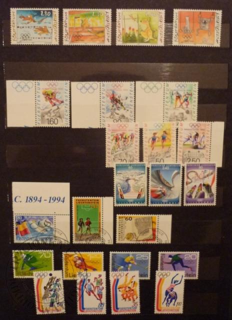 Znaczki pocztowe-Olimpiady